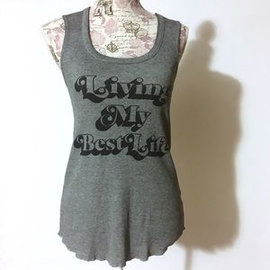 Fifth Sun “Living My Best Life” tank top